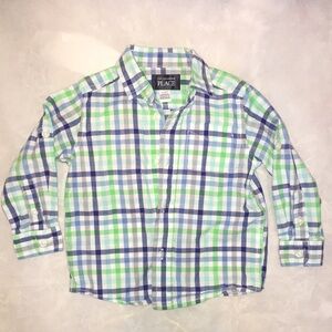 The Children’s Place Long Sleeve Button Down Shirt | 12-18M